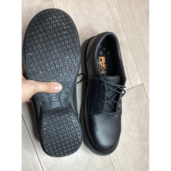 Timberland PRO Men Gladstone ESD Steel Toe leather black work utilty shoes 10.5 main image 5